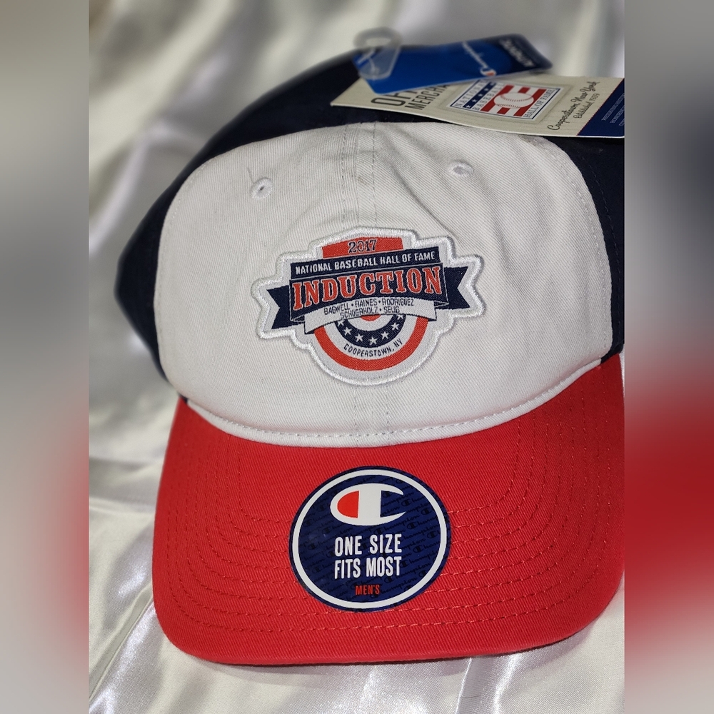 2017 National Baseball Hall of Fame Induction Commemorative Hat Cap Champion